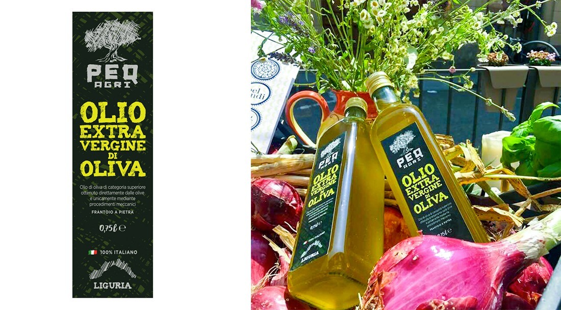Grafica Etichette Alimentari Olio Extra Vergine Di Oliva Taggiasca Orasis Design Grafica Web